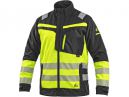 Blůza CXS NAOS, pánská, černo-žlutá, HI-VIS, reflexní pruhy